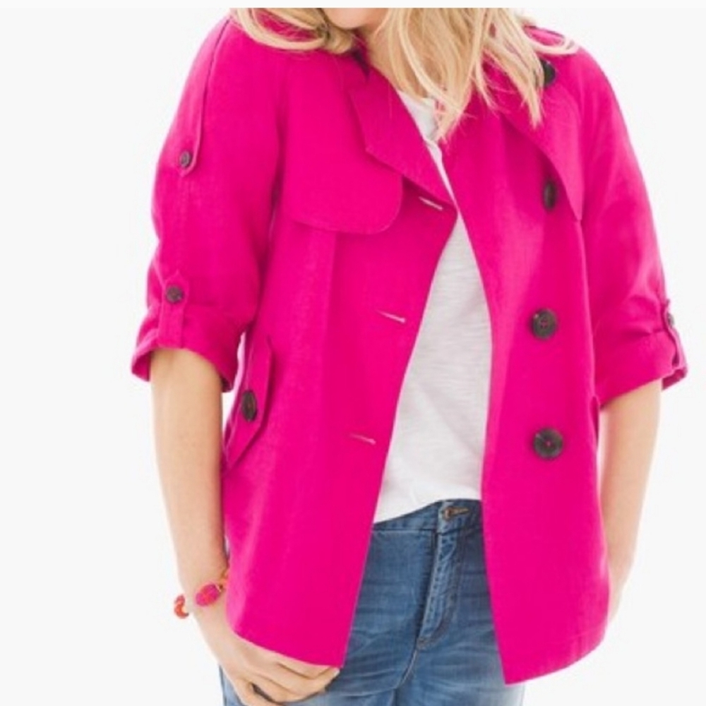 NWT Chico's lenin jacket